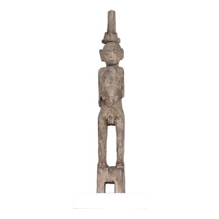 Protective Figure Dayak Hampatong Borneo, 1800s, Ironwood For Sale