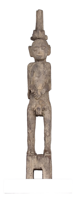 Protective Figure Dayak Hampatong Borneo, 1800s, Ironwood