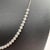 Contemporary Natural Diamond Cluster Necklace in 10kt White Gold – 1ctw Diamonds, 16-17", New For Sale - Image 3 of 8