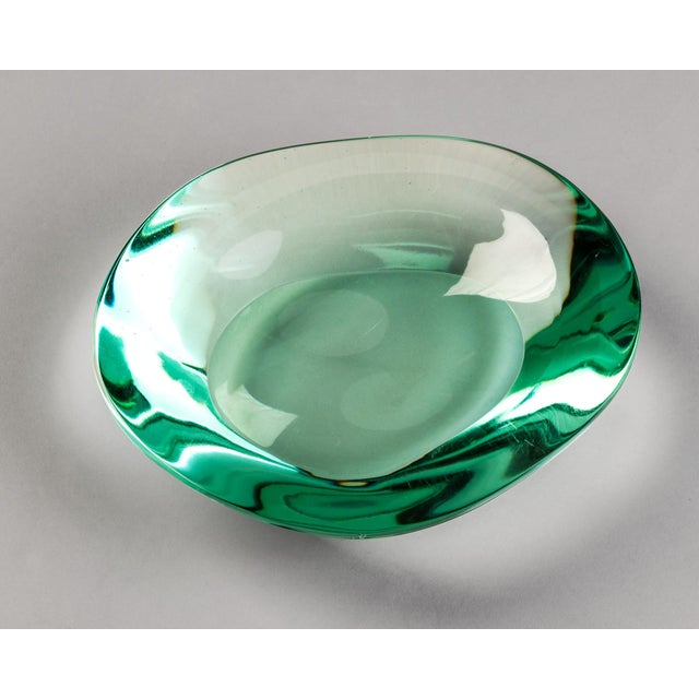 Mid-Century Modern Vintage Bowl by Max Ingrand for Fontana Arte, 1950s For Sale - Image 3 of 10
