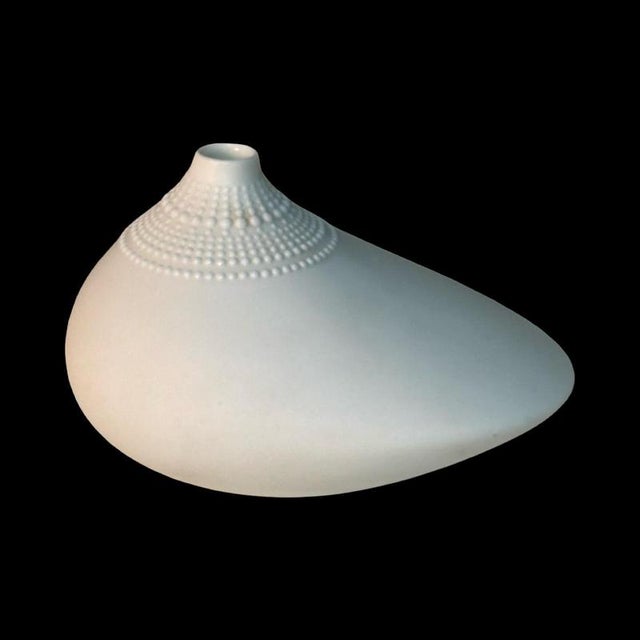 Ceramic Model Pollo Vase by Tapio Wirkkala for Rosenthal Studio-Linie For Sale - Image 5 of 6