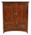 Stickley Mission Oak Arts & Crafts Media Cabinet For Sale