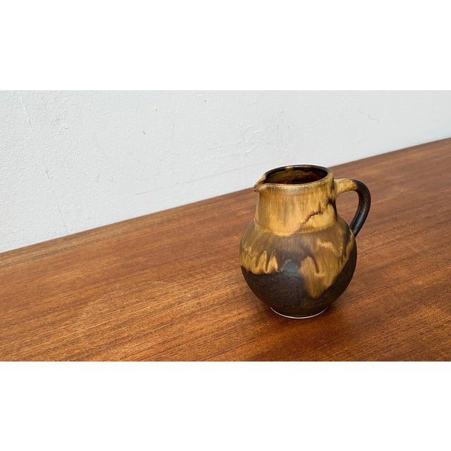 Mid-Century German Studio Pottery Carafe Vase by Otto Wichmann, 1960s For Sale - Image 6 of 18