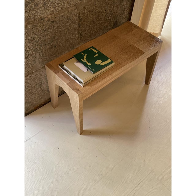 Onde Bench in Wood by Marc Geneix Design, in New conditions. Designed from 2000 Signed by Maker,Numbered