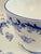 1950s Shelley Heavenly Blue Teacup and Saucer, Vintage English Blue Floral Teacup For Sale - Image 5 of 10