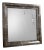 Seven Years Square Wall Mirror with Marble Frame by Barberini & Gunnell For Sale