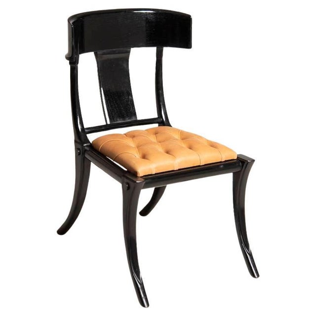 Klismos Black Chair from Pescetta For Sale - Image 12 of 12