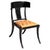 Klismos Black Chair from Pescetta For Sale - Image 12 of 12