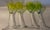 Mid 20th Century Chartreuse and Green Baccarat Cordial Glasses in Genova Pattern - Set of 4 For Sale - Image 9 of 11