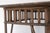 Vintage Rustic Boho Rattan Table With Shelf For Sale - Image 9 of 16