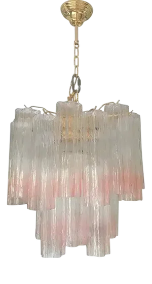 Vanished Pink Tronchi Chandeliers by 101 Copenhagen