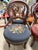 Late 19th Century Antique Victorian hand carved needlepoint parlor side chairs. Mahogany or Walnut wood. (Unsure) Belonged...