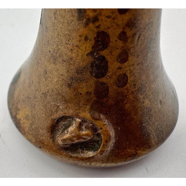 English Arts & Crafts Bronze Seal, Cat & Mouse Motif, circa 1900–1930 For Sale - Image 16 of 18