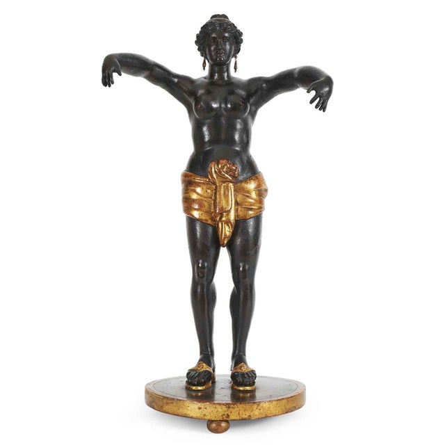 Neoclassical Sculpture of Circe, Early 1800s, Pinus Cembra For Sale - Image 11 of 11