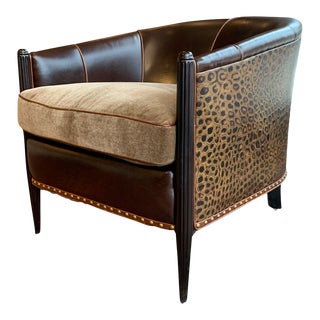 Hancock & Moore Louie Club Chair For Sale