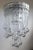 Mid 20th Century Murano Droplets Chandelier For Sale - Image 4 of 10