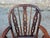 Pair of 19th Century Low Back Solid Wood Windsor Armchairs For Sale In Washington DC - Image 6 of 16