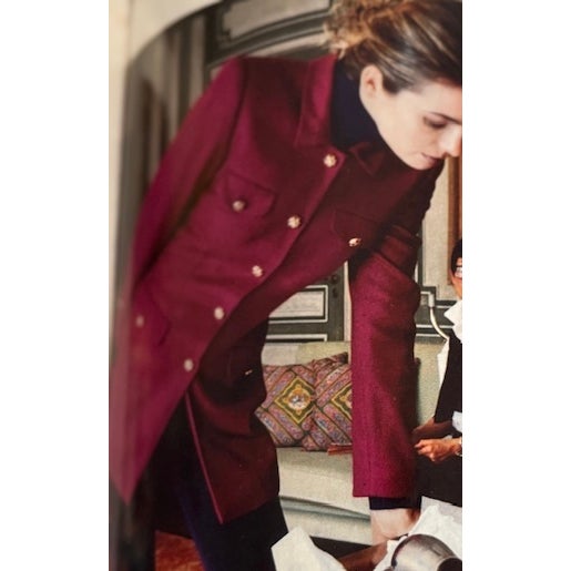 Beautiful rare Hermes pillows designed by Catherine Baschet who fabricated the iconic Hermès carré in 1990. Filled with...