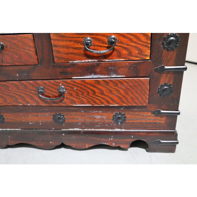 Vintage Korean Tansu Chest With Iron Hardware For Sale - Image 17 of 18