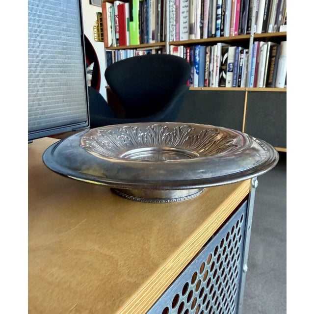 Art Nouveau Hans Ofner Austria Argentor Wiener Werke Rust & Hetzel Hallmark Silver Bowl Footed For Sale - Image 4 of 13