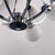 Metal Large Space Age Sputnik Chandelier with 12 Opal Glass Spheres, Germany, 1970s For Sale - Image 7 of 12