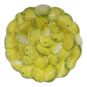 Vintage Italian Lemon Pattern Bowl