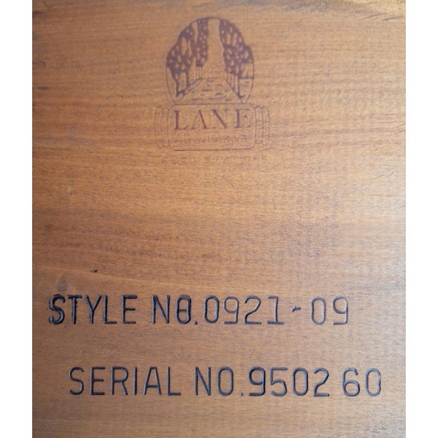 Mid-Century Modern Mid Century Modern Lane "Tuxedo" Bowtie Coffee Table For Sale - Image 3 of 3