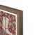 DESCRIPTION: Hattie the Cowboy Boot by Willa Heart in Walnut Frame, Mini Art Print This is a print of a handmade fabric...