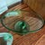 Vintage Fostoria Glass Co. Vesper Green Footed Candy Jar & Cover, Also Known as a Covered Compote Bowl. For Sale In Palm Springs - Image 6 of 10
