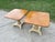 Mid-Century Modern Vintage Henredon Pair of Neo-Classical Walnut & Ivory Accent Tables For Sale - Image 3 of 10