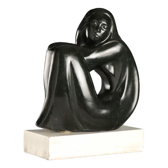Vittorio Gagliano, Female Nude, Marble For Sale