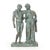 GRAND TOUR SCULPTURE OF ORESTES AND ELECTRA AFTER ANTIQUITY Cast by Fonderia Sommer, Naples Italy, circa 1880–1900 15 7/8"...