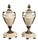 20th Century White Marble and Bronze Vases, Set of 2 For Sale - Image 3 of 7