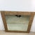 Mid-Century Modern Vintage Square Textile Finish Wall Mirror For Sale - Image 3 of 12