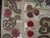 Marvelous Ivory Ground Color and Adorable Details Floral-Medallion Desing Antique American Hooked Rug For Sale - Image 4 of 5
