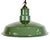 Industrial British Green Enamel Factory Pendant Lamp, 1960s For Sale - Image 17 of 17