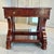 French Antique French Empire Style Flame Mahogany Console Table With Mirror. For Sale - Image 3 of 12