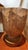 Brown Large Antique Hand-Carved Wooden Mortar and Pestle For Sale - Image 8 of 9