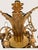 Antique Italian Baroque Style Ornate Figural Ormolu Brass Chandelier 12 Light For Sale - Image 9 of 13
