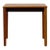 Single Teak End Table Made in Denmark Vintage MCM Danish Modern For Sale