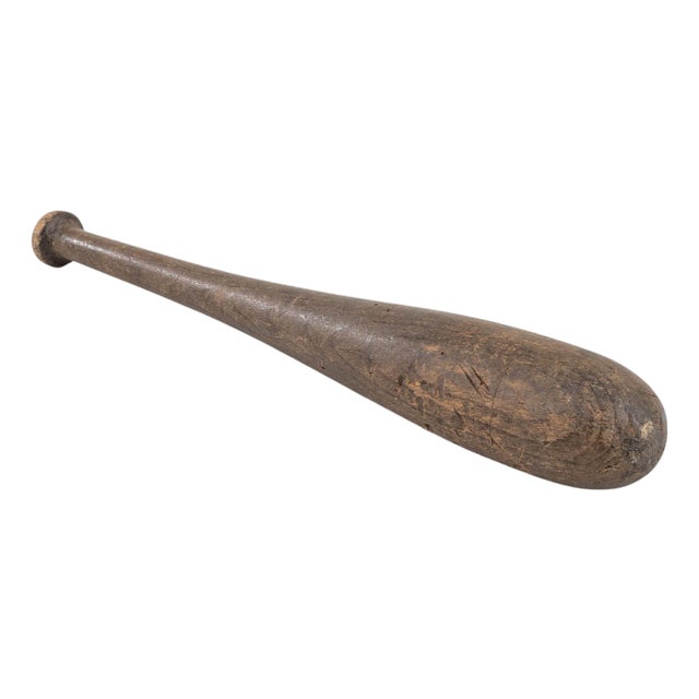 20th Century Belgian Wooden Baseball Bat For Sale