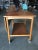 Wood Danish Modern Teak Bar Cart with Convertible Folding Table Top For Sale - Image 7 of 10