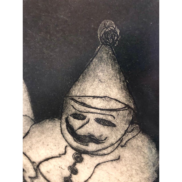 Mid 20th Century Ben-Zion Weinman, Purim Holiday Scene Judaica Aquatint Etching American Modernist WPA Artist For Sale - Image 5 of 7