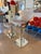 Mid-Century Modern Pair of Marcello Ziliani for Casprini Caprice Adjustable Bar Stools Transparent Swivel Chairs Italy Space Age For Sale - Image 3 of 18
