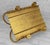 Metal Vintage Hollywood Regency Gold Rope & Tassel Hand Towel Napkin Holder For Sale - Image 7 of 7