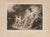 Etching on paper after the celebrated Rococo composition by François Boucher, depicting the goddess Diana in a moment of...