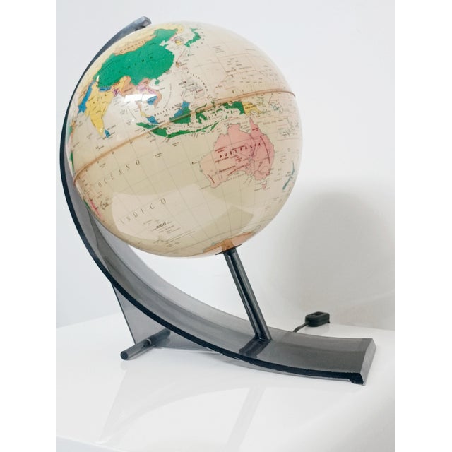 Magnificent illuminated globe by Nova Rico. Florence, Italy, 1969. One of the most beautiful and rarest models from this...