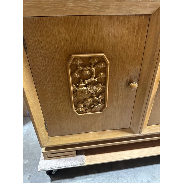 James Mont With Asian Motif China Cabinet For Sale - Image 14 of 15