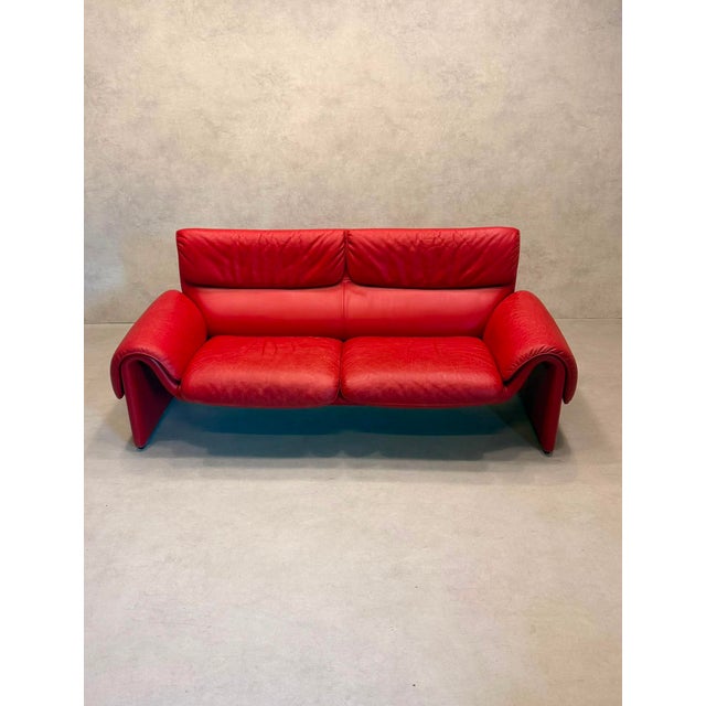 Vintage DS-2011 Leather Sofa from de Sede, 1980s For Sale - Image 13 of 14