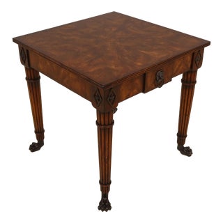 Theodore Alexander Althorp Collection Regency 1 Drawer Lamp Table For Sale